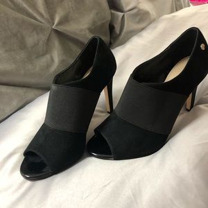 Calvin Klein peep toe heels